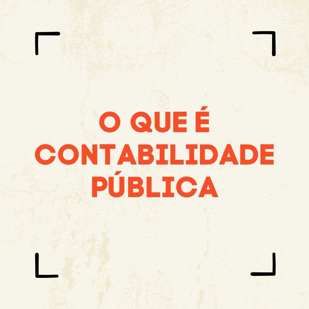 O Que Contabilidade P Blica